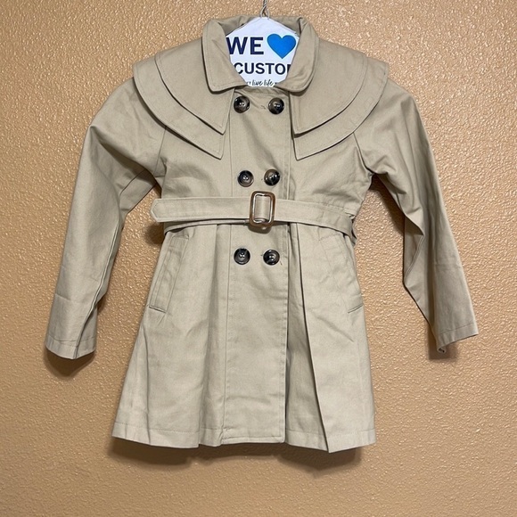 𝅺beige Trench coat
